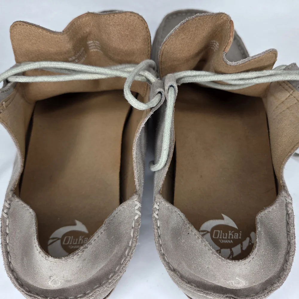 OluKai Ohana Leather Men's Shoes - Picture 9 of 10
